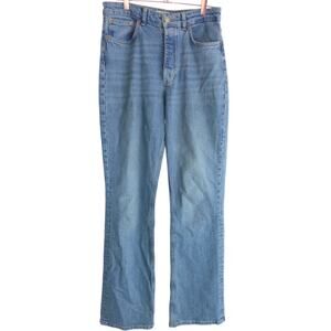 Zara Strait Leg Flair Jeans Size 6